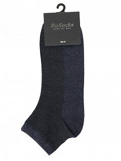Комплект из 10 пар мужских носков темно-синего цвета "RuSocks" М-237